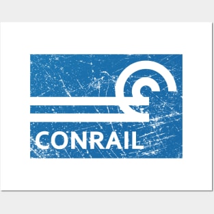 Distressed Conrail Posters and Art